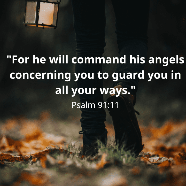 For he will command his angels concerning you to guard you in all your ways.