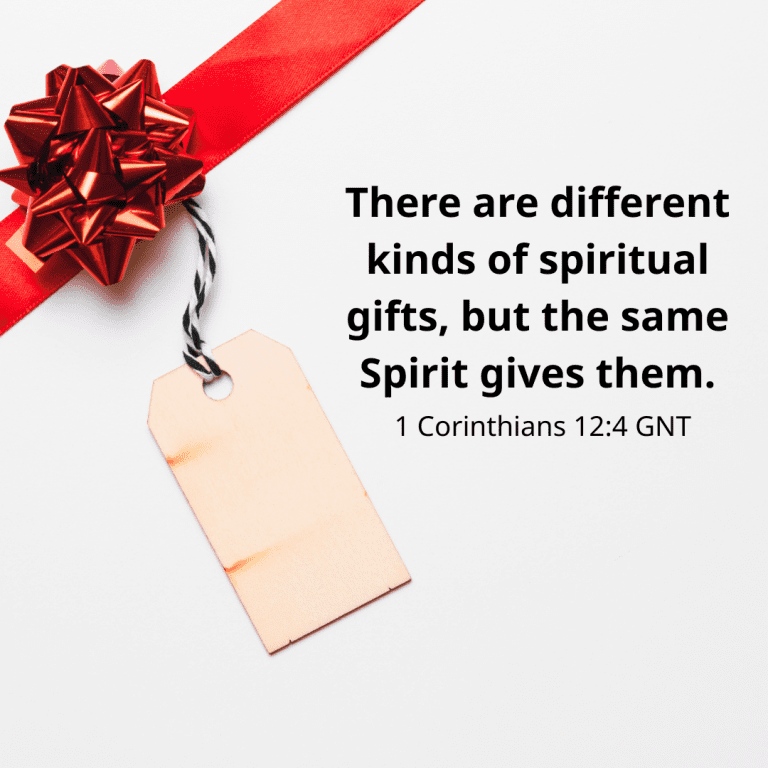 There are different kinds of spiritual gifts, but the same Spirit gives them.