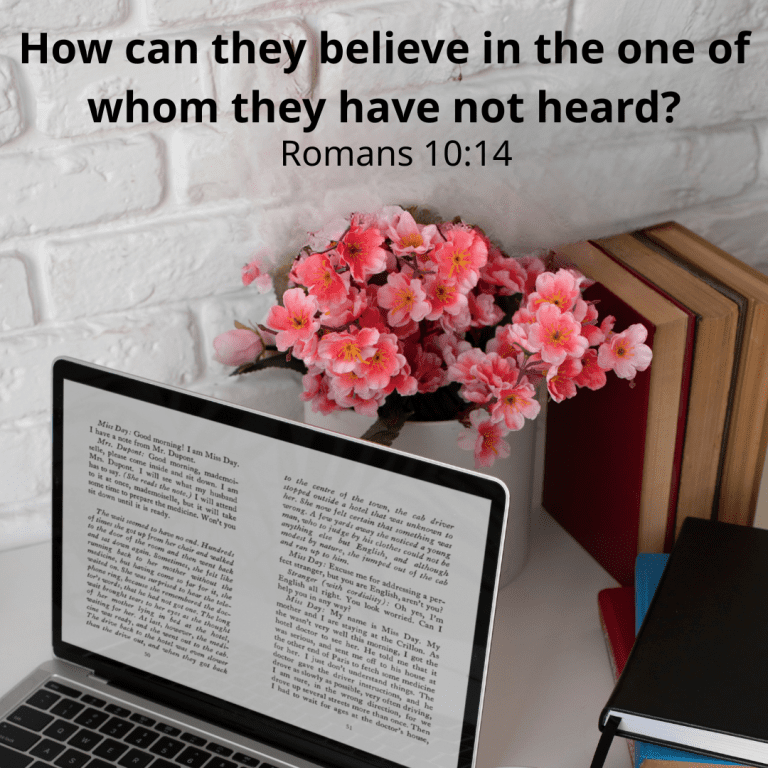 How can they believe in the one of whom they have not heard